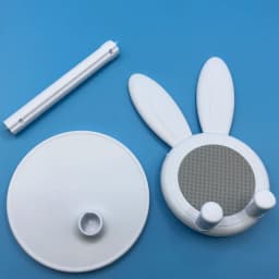 Cartoon Little Rabbit Desktop Mobile Phone Stand Tablet Computer Holder Adjustable Telescopic Lift Student Lazy Person Bracket