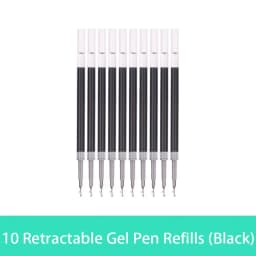10/20/30 pcs/set 0.5mm Gel Pen Refills Red Blue Black Ink Stationery Writing Supplies Office Signature Rods Office School Needle