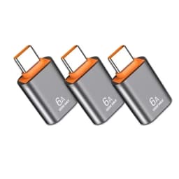 6A USB To Type C OTG Adapter 120W USB-C Male To Type-c Female Charger Converter for Macbook Samsung Data Transfer Adapter