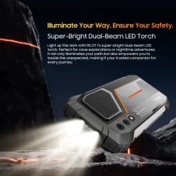 OSCAL Pilot 1 6.67'' Rugged Phone, Gemini AI Android 14 Waterproof Outdoor Phone 8GB+256GB, Octa Core, 15000mAh (33W), Dual 4G