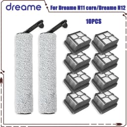 Dreame H11 Core HHR21A / H12 M12 / M12Pro / H11S Vacuum Replacement Parts Main Roller Brush Hepa Filter Accessories