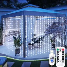 Christmas Curtain LED String Lights 6m/3m/2m/1m USB Plug 8 Modes Party Lights New Year Home Wedding Holiday Decor Aesthetic