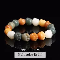 JD Natural Bodhi Root Carved Cat Claw Lucky Cat Cartoon Bracelet Women Weathered Charcoal Burn Small Cute Ethnic Style Jewelry