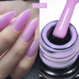 Mtssii 7ml Glitter Rubber Base Gel Polish Gold Sequins Pink White Base Gel Top Coat Soak Off UV LED Nail Art Varnish Manicure