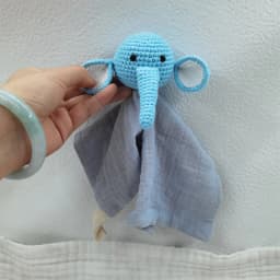 Baby Soother Appease Towel Bib Soft Elk Bear Elephant Sleeping Doll Teether Infants Comfort Sleeping Nursing Cuddling Blanket
