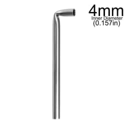 1Pcs Stainless Steel Piercing Tool Body Jewelry Tool Piercing Receiving Tube Accepts Needles Needle Receiving Tube