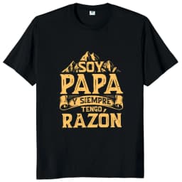 If Dad Can't Fix It We're Screwed T Shirt Retro Spanish Father Papa Gift Men Clothing Unisex Cotton Casual EU Size T-shirt