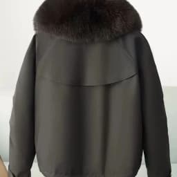 2026 Winter New High End Big Fur Collar Workwear Down Cotton Jacket Women's Fashion Short Thicken Cotton Female Parkas Coats