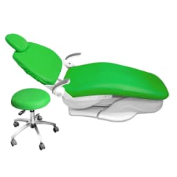 1Pcs Dental Chair Cover Unit PU Leather Elastic Waterproof Protective Case Seat Chair Cover Dental Chair Mat Foot Pad Dentistry