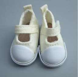 5 Cm Doll Shoes Denim Canvas Mini Toy Shoes1/6 Bjd Sneackers Boots for Russian Diy Handmade Doll