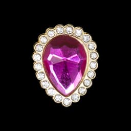 1pcs Luxury Charms for Women's Shoe Decorations Pins for Sandals Girls Female Favor Gifts Pink Shoe Chamrs Colourful Heart