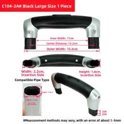 Travel Suitcase Handle Replacement Retractable Pressing Handbag Parts Luggage Handle Amlenker/Ou Milan Qi C101 Spring