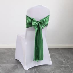 Wedding Decoration Chair Satin Sash Bow Tie Self-Tie 10 Pieces Per Lot Plain Solid Colour Birthday Party Festival Hotel Holiday