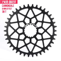 Pass Quest For CANNONDALE si ss 0mm 3mm Offset Bike Chainwheel 28T 30T 32T 34T 36T 38T 40T 42T bicycle Chainrings mtb Bike parts