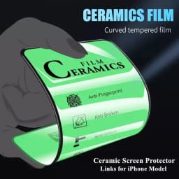 HD Clear Ceramic Film For iPhone 18 17 16 15 14 11 13 12 Pro Max Air 16e 15 16 Plus 13 12 Mini XS Max XR X 8 Screen Protector