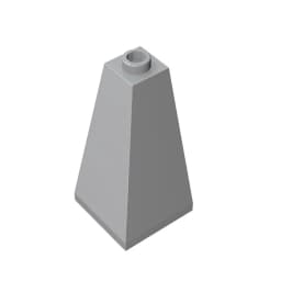 Gobricks GDS-733 ROOF TILE CORNER 2X2X3/73 compatible with lego 3685 children's DIY Educational Building Blocks Technical