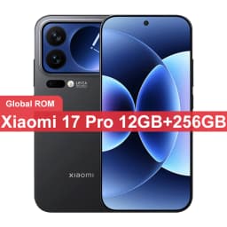 CN Global ROM Xiaomi 17 Pro 256GB/512GB 6.3” 1.5k AMOLED Screen Snapdragon 8 Elite Gen 5 50MP+50MP Camera 100W 6300mAh Battery