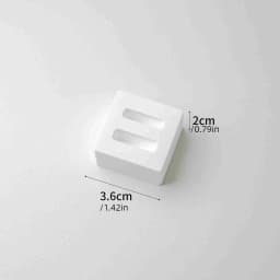 Gypsum white ring display stand, jewelry ring holder, earring storage organizer, creative jewellery,photography props