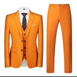 16 Colors ( Jacket + Vest + Pants ) Men's High Quality Formal Business Slim Fit Mens Suit Best Groom Wedding Tuxedos 3 piece Set