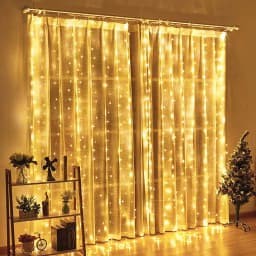 600/300 LED Window Curtain String Light Wedding Party Home Garden Bedroom Outdoor Indoor Wall Decorations