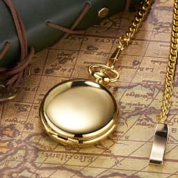 Luxury OYW Hand Winding Mechanical Silver Men Pocket Watch Skeleton Dial Steel Necklace Chain Pendant Vintage Dress Fob Watches