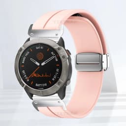 Magnetic Silicone Strap for Garmin watch Fenix 6 6x 7 7x pro 5 5x Plus 3 3HR Quick Fit No Gaps Sports 22mm 26MM Band for Enduro