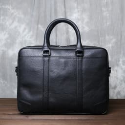 Retro Genuine Leather Handbag Men's Horizontal Large-capacity Messenger Briefcase First Layer Cowhide Business Computer Bag