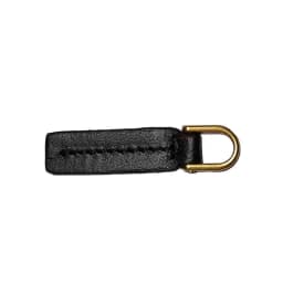Top Layer Cowhide Zipper Pull Tab Detachable Copper Screw Rod Hardware D Buckle Handbag Resistant Pull Handle Clothing Access...