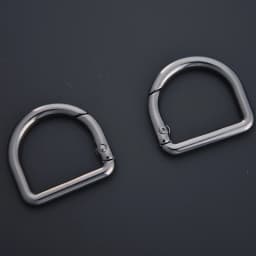 5pcs D Ring Openable Metal Buckles Bag Luggage Strap Connecting Clasp Spring Keyring Hardware Accessories