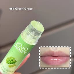 Jasmine Flower Hydrating Lip Balm Coconut Grape Apple Fruity Fresh Moisturizing Cream Anti Dryness Nourish Lip Care Jelly Gel