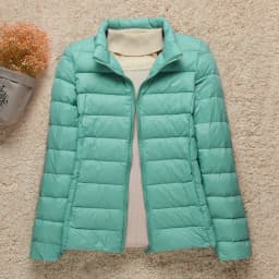 Down Parka Plue Size Women Ultra-light Thin Down Jacket All season Slim Short Hooded Warm White Duck Down Coat Women's Outerwear