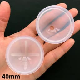 3D Sphere Ball Silicone Mold Round Clear Mould for UV Resin Epoxy Resin Craft Supplies Flowers Preservation for Home Decor
