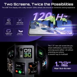[Shipping From Poland] Cubot P90 Smartphone Android 15 24(12+12)GB + 256GB 6.88" 120Hz 64MP 5100mAh Mobile Phone NFC Fingerprint