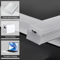 Night Lights Wireless LED Motion Sensor Lamp USB Rechargeable Magnetic For Wardrobe Room Closet Kitchen Aisle Tube Detector Bulb