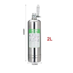Aquarium CO2 Generator system Kit Stainless Steel CO2 Cylinder Generator System Carbon Dioxide Reactor Kit For Plant Fish