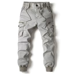 New Autumn Men's Cargo Pants Work Pants Outdoor Jogger Cotton Full Length Casual Trousers Straight Leg Spring Utility Pants