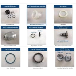 Original Makita Parts Switch Assembly Transfer Rod Hammer Box Assembly Stator For Makita DTD172 Rechargeable Impact Screwdriver