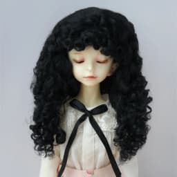D28002 Extremely Longe Curly Monghanjuc Mohair BJD Wigs 6-7' 7-8' 8-9' 9-10' 1/6 1/4 1/3 YOSD MSD SD DOD QBaby Blythes Hair