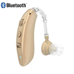 Rechargeable Digital Hearing Aid Adjustable Tone Best Sound Amplifier Portable Deaf Elderly BTE Hearing Aid