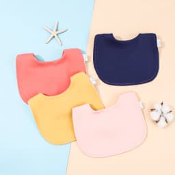4pcs Cotton Soft Baby Adjustable Bibs Infant Bib Newborn Burp Cloths Bandana Scarf for Kids Boy Girls Feeding Saliva Towel