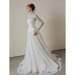 Tokyo Customized Ruffled Bell Sleeves High Neck Prom Dress Vintage Elegant vestidos de noche Court Train Evening Dresses 2026