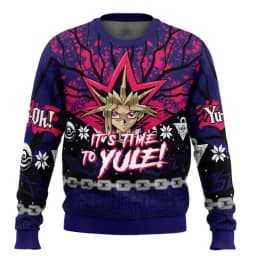 Yu-Gi-Oh! Anime 2026 New Merry Christmas Ugly Sweater Series Men's and Women's Winter Fashion Casual Sweatshirt