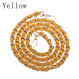 120cm Purse Chain Strap Crossbody Handbag Chains Replacement Leather Shoulder Bag Chain Straps DIY Women Girl Bag Part Accessory