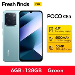 【World Premiere】POCO C85 Global Version Smartphone Helio G81-Ultra 6.9" Dot Drop display 6000mAh battery 50MP Camera 33W NFC