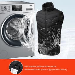 High Quality Smart Safety Outdoors Heated Vest Coat Jackets Men's Women's Heating USB Electric Jacket Warm Clothing Plus Size