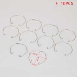 10Pcs/set Light Cup Bracket Card Ring,55mm 48mm Lamp Retaining Spring Clip Ring Mr16 Gu10 Spot Light Downlight Accessories