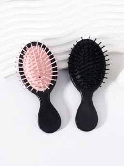 2pcs Multi-Color Mini Portable Air Cushion Hair Brush, Exfoliating Massage Air Cushion Comb Special for Real Hair Wigs