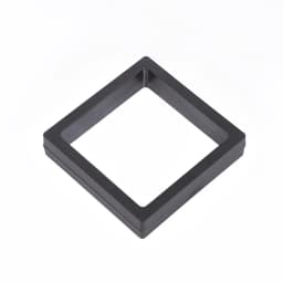 7x7cm 3D Suspension Box Shadow Box Jewelry Display Stand Ring Pendant Holder Protect Jewelry Stone Presentation Case