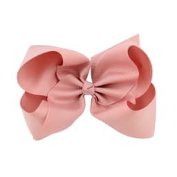 BABY BOWS 1Pcs 6inch Solid Colors Grosgrain Ribbon Hair Clips for Girls Large Hairpins Boutique Barrettes Kids Hair Accessories