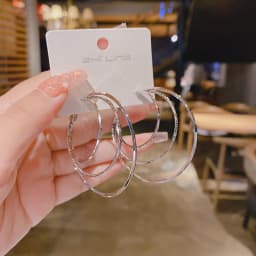2022 New Trendy Simple Multiple Hoop Earrings For Woman Girls Geometric Irregular Fashion Earrings Party Jewelry